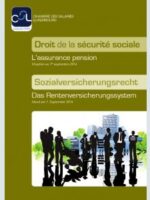 L’assurance pension - Situation au 1er septembre 2014