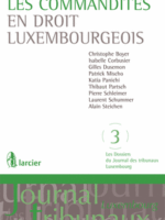 Les commandites en droit luxembourgeois