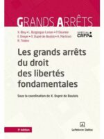 Les grands arrêts du droit des libertés fondamentales