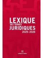 Lexique des termes juridiques 2025-2026