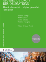 Manuel de droit des obligations