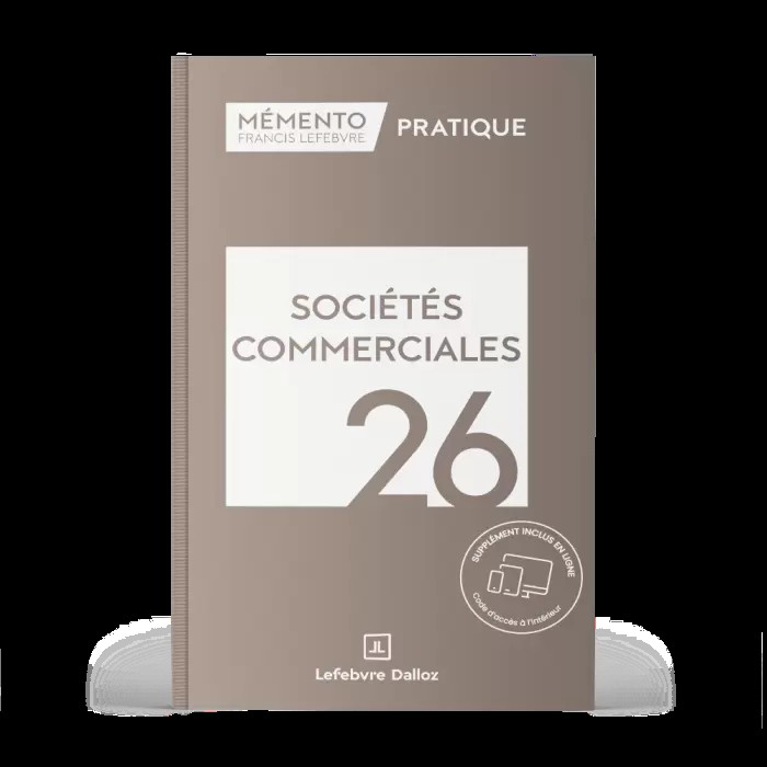 Mémento Sociétés commerciales 2026