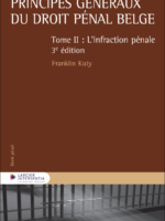Principes généraux du droit pénal belge