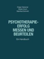Psychotherapieerfolg messen und beurteilen