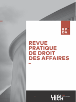 Revue Pratique de Droit des Affaires- RPDA