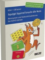 Squippi Squirrel knackt die Nuss