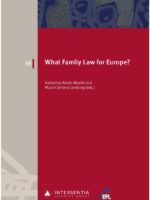 What Family Law for Europe?