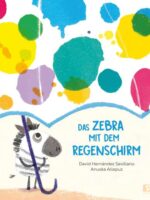 Das Zebra mit dem Regenschirm